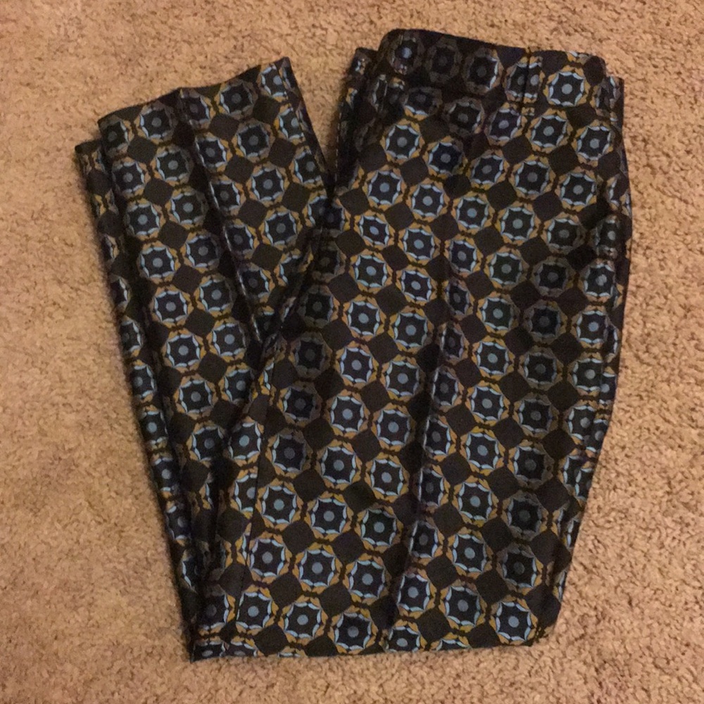 Jacquard J. Crew Slacks